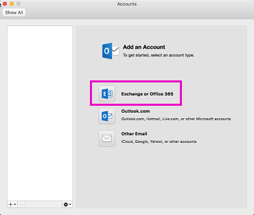 add edu email to outlook for mac